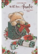 Just For You With Love, Auntie At Christmas Time